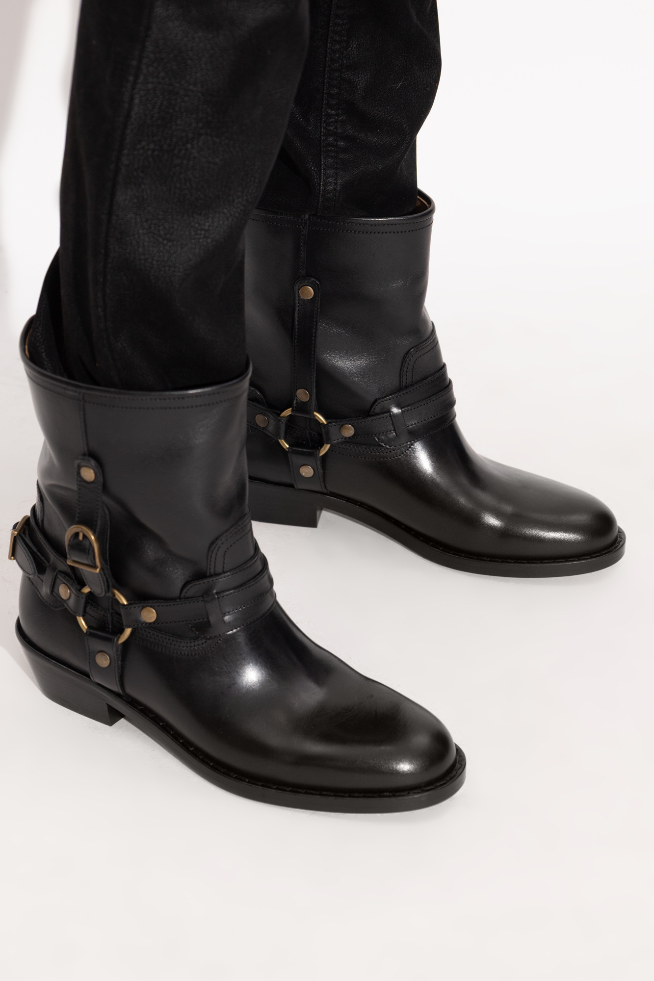 【関税&送料込】Isabel Marant Ildred Western Boots In Shiny Black 'Ildred' ankle boots Isabel Marant - Vitkac Canada